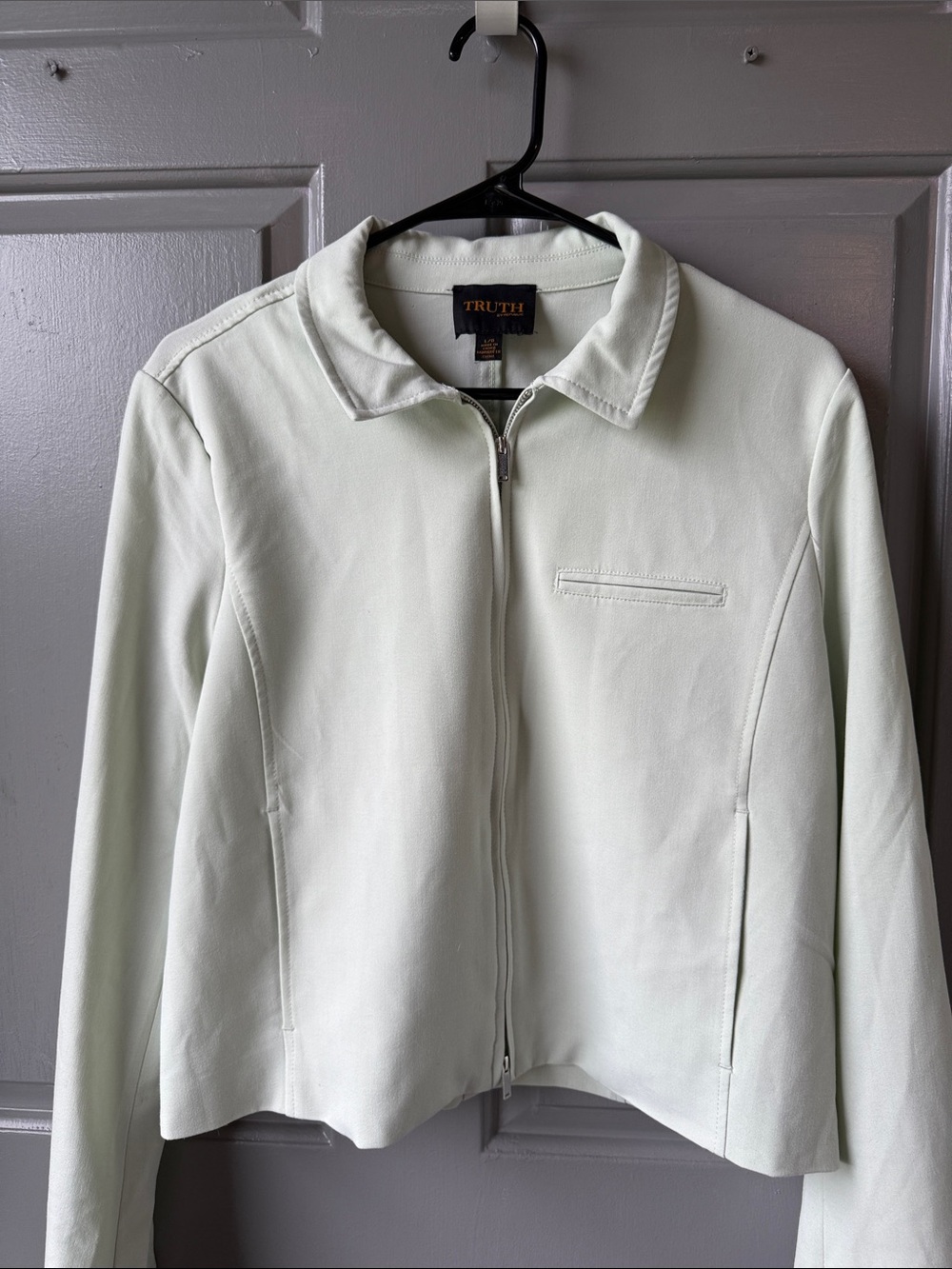 Truth Mint Green Zip-Front Women's Jacket